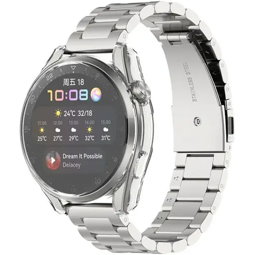 Чехол-накладка DK Silicone Face Case для Huawei Watch 3 (clear) - фото 3
