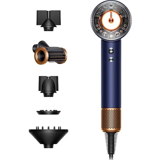Фен Dyson Supersonic Nural Straight+Wavy Prussian Blue/Rich Copper (122612-01) [141800]