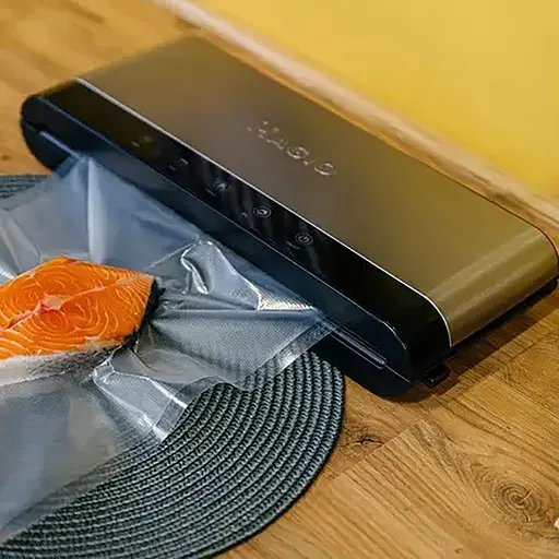 Сенсорний вакууматор Magio MG-385 з автоматичним і ручним режимом, вологе та сухе вакуумування + 10 пакетів у комплекті Чорний 88300 - фото 3