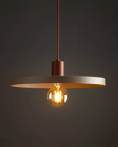 Подвесной светильник, люстра TK Lighting 10955 Sila E27 1x15W IP20 бежевый - фото 2