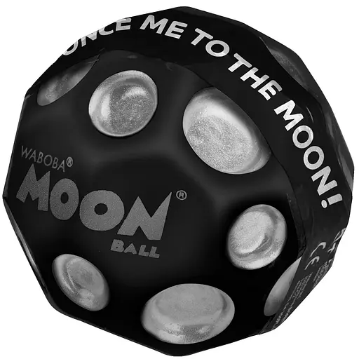 Мяч Waboba Dark Side of Moon 6.3 см черно-серебристый (2986096052995) - фото 2