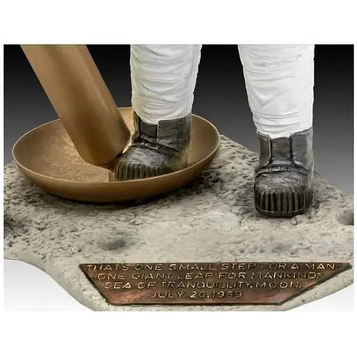 Сборная модель Revell Астронавт на Луне Миссия Аполлон 11 уровень 4 масштаб 1:8, 24 детали (RVL-03702) - фото 6