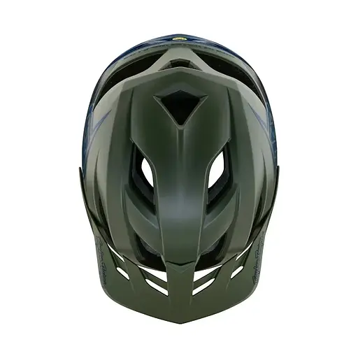 Велошолом Troy Lee Designs Flowline SE Helmet Badge Green/Blue XS/S (1106-110568051) - фото 4