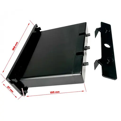 Карман 1 DIN для автомобилей Volkswagen, Skoda, Seat, Mercedes AWM 781-35-067 - фото 4