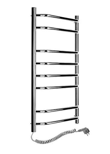 Електрична рушникосушарка Navin Блюз 480x800 ліва 10-006120-4880, Хром, Ліве - фото 2