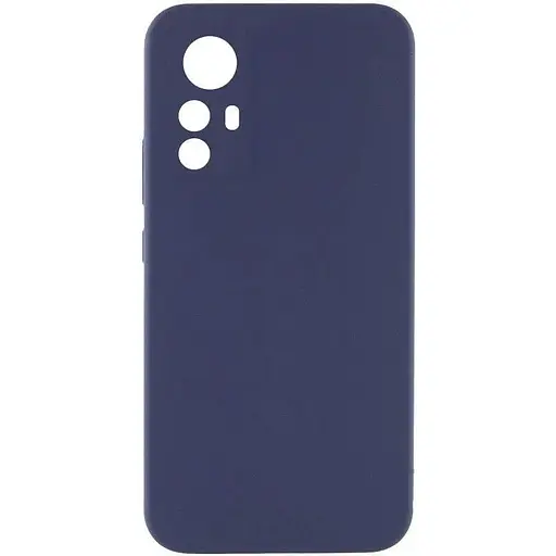 Чохол Lakshmi Silicone Cover Full Camera (AAA) для Xiaomi Redmi Note 12S Темно-синій / Midnight blue