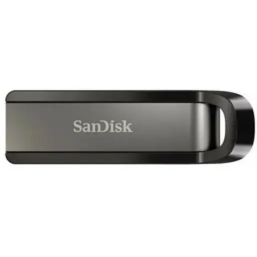 Флеш накопичувач USB 3.2 SanDisk Extreme GO 256Gb швидкісний (R-400Mb/s W-240Mb/s) чорний - фото 1