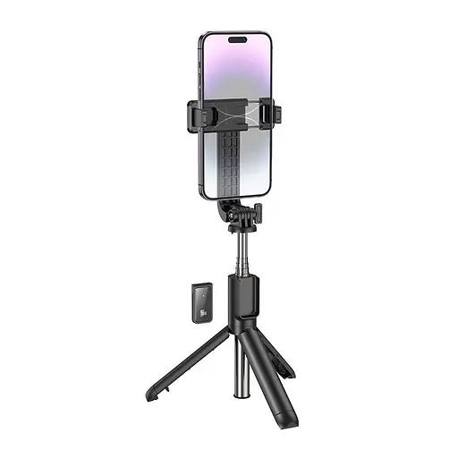 Селфи-монопод Borofone BY11 Happy live broadcast holder черный - фото 3