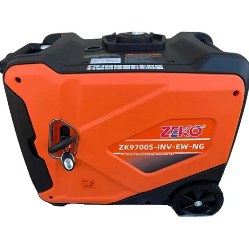 Инверторный двухтопливный генератор (газ/бензин) Zeko ZK9700S-INV-ЕW-NG (6.5/7.0 кВт) с электростартером и пультом.  - фото 1