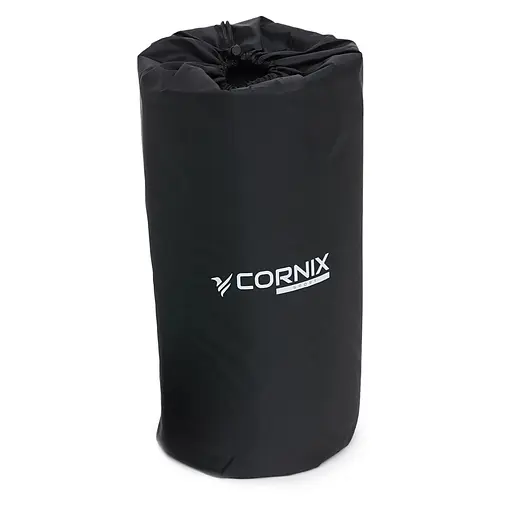 Килимок акупунктурний з валиком Cornix Classic Mat Аплікатор Кузнєцова XR-0111 Black/Orange - фото 2