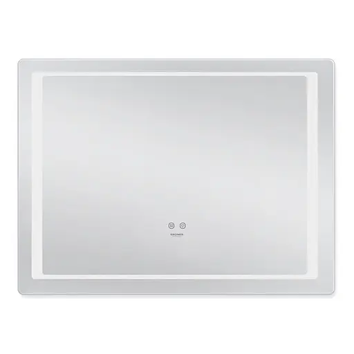 Дзеркало Kroner KRP Spiegel HR2 - 8060 з LED-підсвічуванням та антизапітнінням CV030033, Білий - фото 3