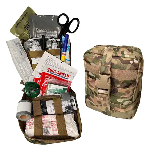 Тактическая Аптечка Tactical Aid Pro (TCCC) с турникетами CAT 7 - фото 1