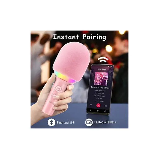 Мікрофон Fifine E2P Wireless Pink (E2P) - фото 4