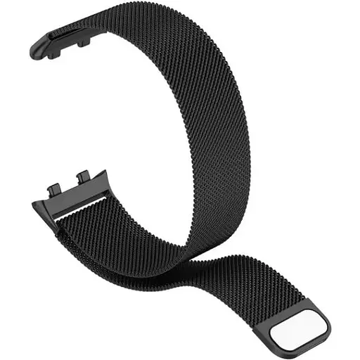 Ремінець DK Metal Milanese Loop Magnetic для Oppo Watch 41mm (black) - фото 2