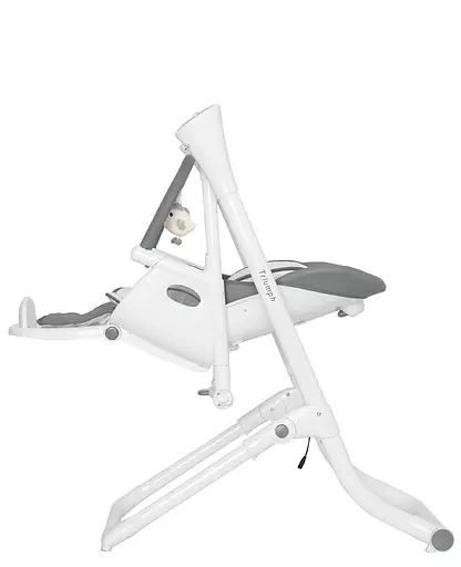Стул-качели Carrello Triumph CRL-10302 Palette Grey с сенсорной панелью - фото 5