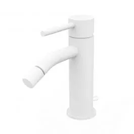 Змішувач для біде Paffoni Light з донним клапаном white matt LIG135BO, Білий матовий - фото 1