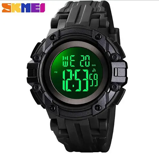 Чоловічий наручний годинник Skmei 1545 циферблат Білий - фото 2