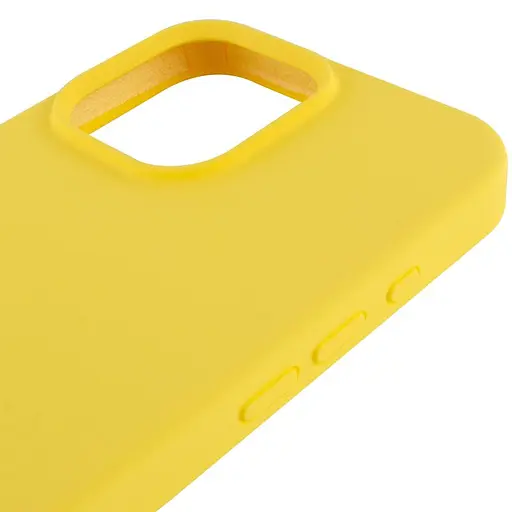 Чохол Epik Silicone Case Full Protective AA для Apple iPhone 15 Pro 6.1 Жовтий/Yellow - фото 4