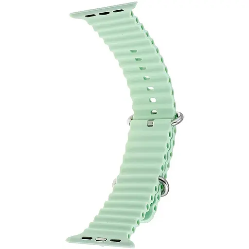 Ремінець Apple Watch Silicone Ocean Band Ultra 42/44/45/46/49 mm Tea Зелений - фото 1