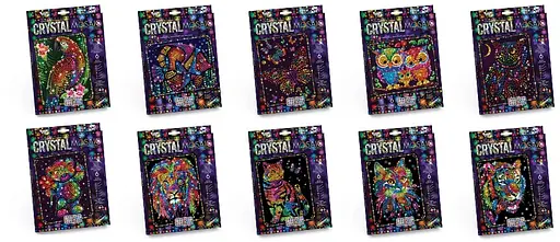 Набор креативной творчества Crystal Mosaic, Danko Toys - фото 2