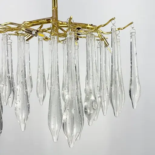 Заворожуюча люстра з двома варіантами підвісів Ø 80 см | Line F | Арт. Y18/L800 - фото 1