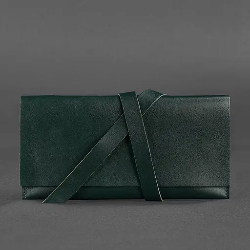 Кожаный тревел-кейс Voyager 1.0 зеленый - фото 5