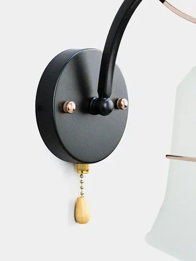 Бра Brille LK-728W/1 E27 BK+FG - фото 3