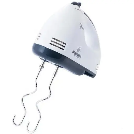 Стационарный электрический ручной миксер Crownberg CB-7322 с насадками для замешивания теста - фото 3