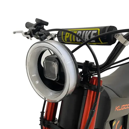 Питбайк Kugoo Wish 01 | Черный | С усиленной рамой и амортизационной вилкой - фото 16