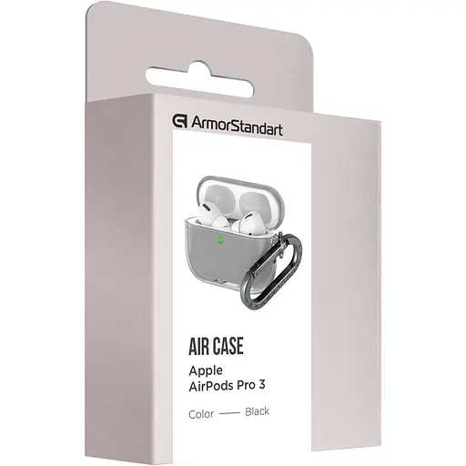 Чохол ArmorStandart Air для Apple AirPods Pro 3 Black (ARM88267) [149485] - фото 4