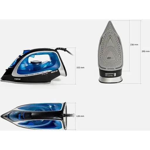 Утюг с паром Holmer HIC-2640 - фото 6