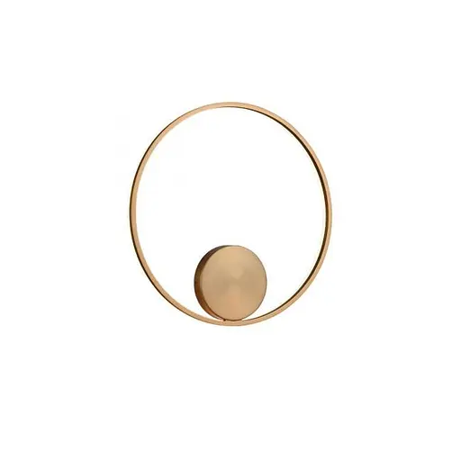 Бра Redo ORBIT AP/PL LED 42W 3000K D600 INDIRECT LIGHT BRASS (4.1.2) 01-1705 - фото 1