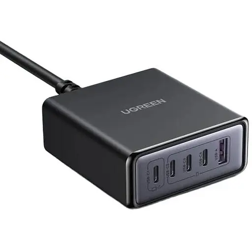Зарядний пристрій 1 Ugreen X767 65W 5 Port GaN Desktop Fast Charger PPS QC4.0 PD3.0 для телефону 16 15 14 Pro Xiaomi