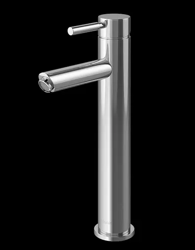 Смеситель для умывальника Kohlman Roxin хром высокий QB170R Хром - фото 2