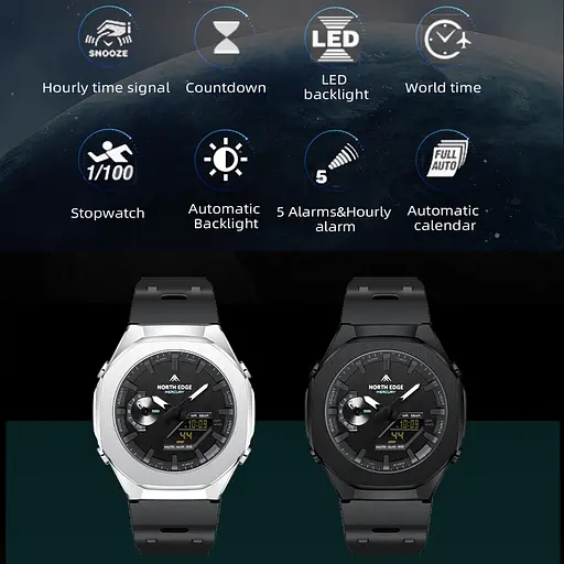 Часы North Edge Mercury - фото 6