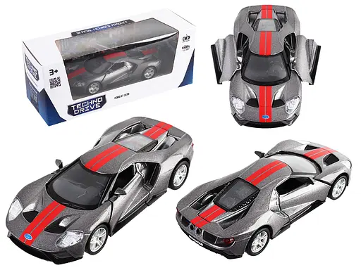 Автомодель Ford GT 2019, 250338, серый