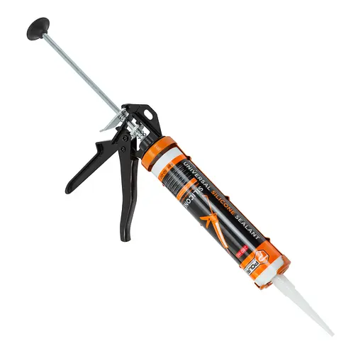 Пістолет для герметика напівзакритий з тріскачкою Polax (26-006) - фото 2