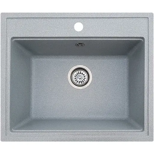 Гранітна кухонна мийка Romzha Patrat Seda (602) - фото 1