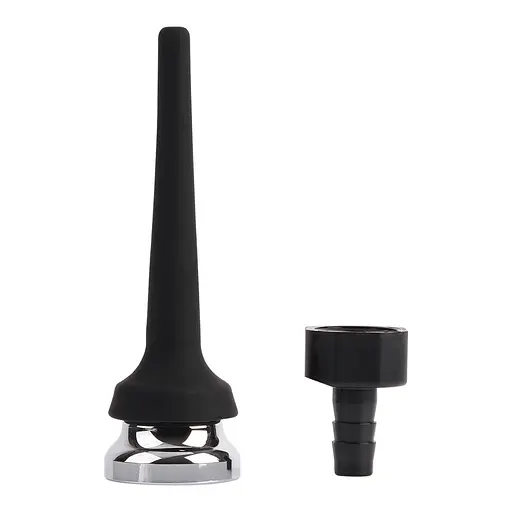 Анальний душ Black Mont Tapered Enema Attachment (чорний)