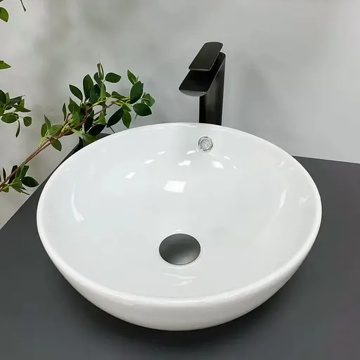 Умивальник VBI Brunico white накладний VBI-015200, Білий - фото 1