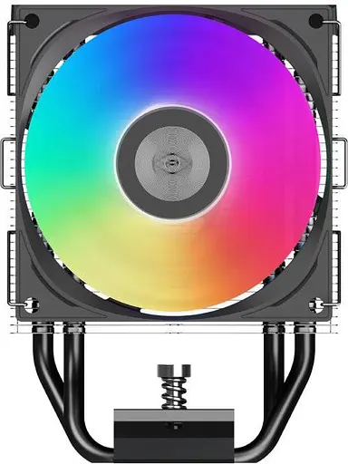 Кулер для процесора PcCooler PсCOOLER 400 ARGB BK (R400 ARGB BK) - фото 7
