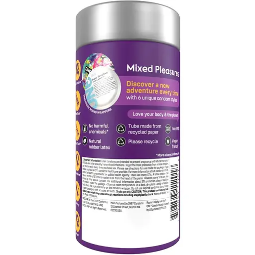 Презервативи One Mixed Pleasures 12 шт. - фото 3