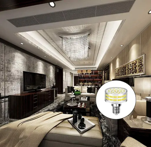 Светодиодные лампы Jiotouhu E14, эквивалент 9 Вт, 90 Вт, 800 лм, холодный белый цвет, 6000 К, сменные маленькие светодиодные лампы - фото 4