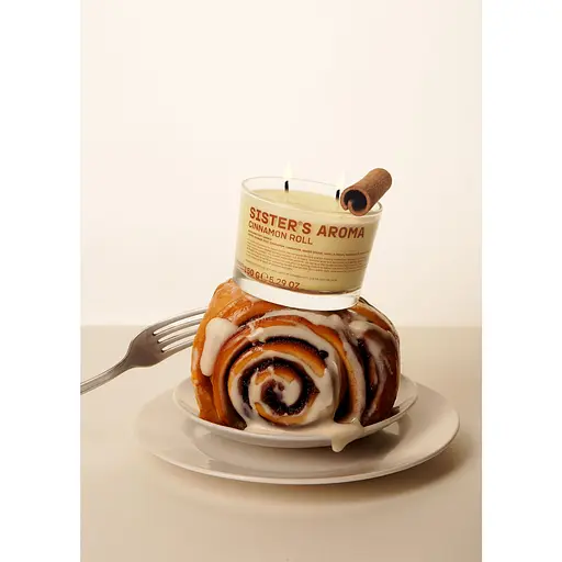Ароматична свічка Sister's Aroma Cinnamon Roll 150 г - фото 3