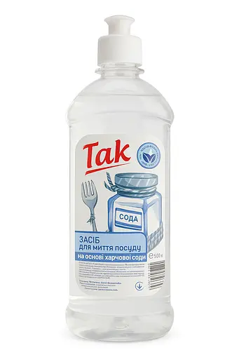 Засіб для миття посуду ТАК Сода, 500 мл - фото 1