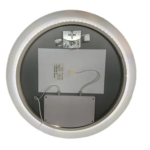 Дзеркало Zerix Solo MC01-60 з LED Touch, Anti-fog, димером, регулятором яскравості ZX6063 - фото 3