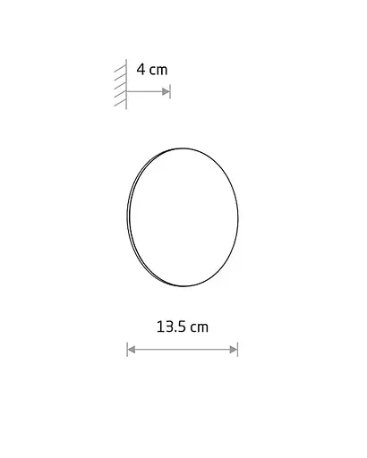 Світильник вуличний настінний Nowodvorski 11564 Aria LED S 1x6W 3000K 370Lm IP54 цегляний - фото 5