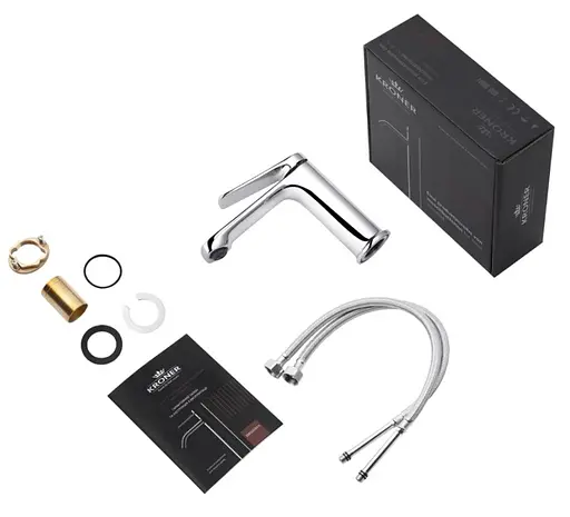 Смеситель для раковины Kroner KRP Makon - C010 (CV033869) - фото 6