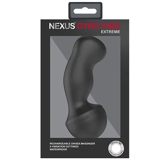 Стимулятор простати Nexus Gyro Vibe Extreme, 14.5 см чорний