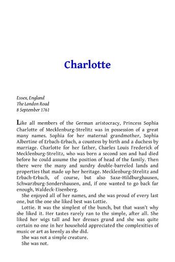 Queen Charlotte - фото 2